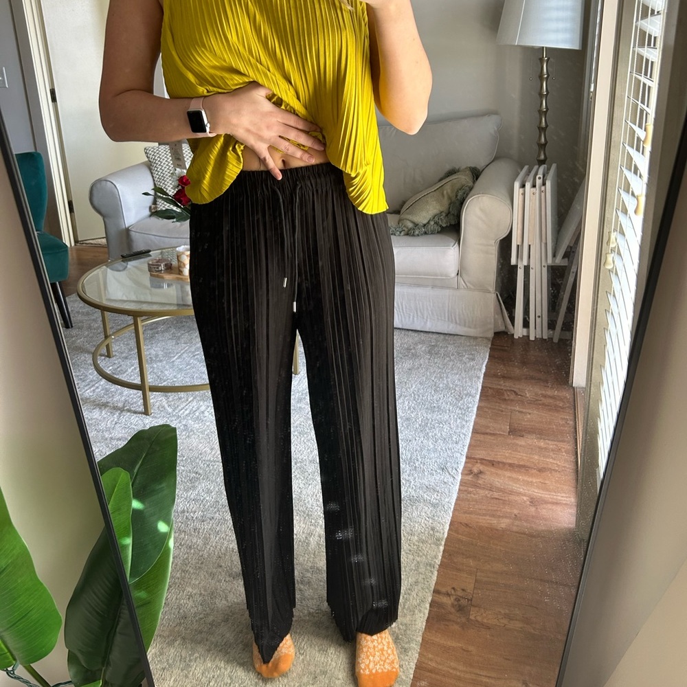 White Leg Pants